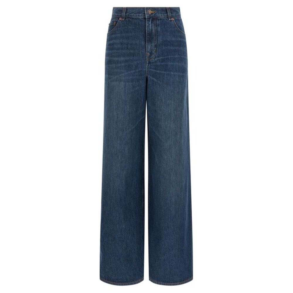 Chloé Blue Cotton Jeans Women's Denim